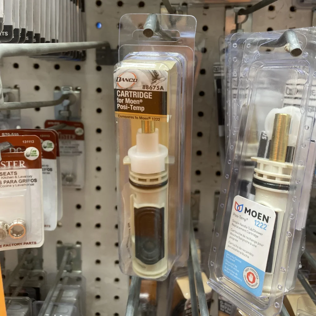shower cartridge replacement