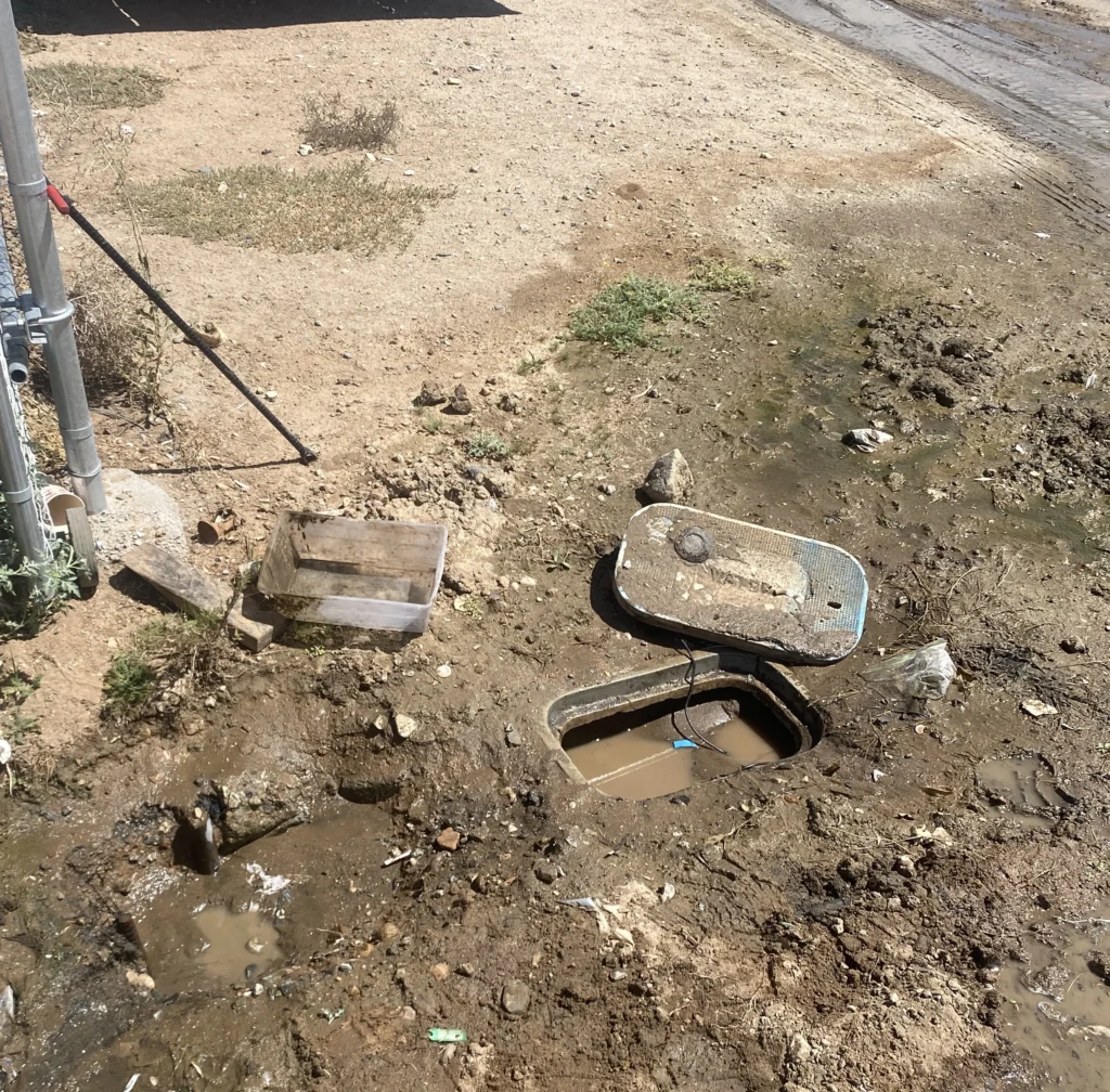 leaking water meter in Victorville