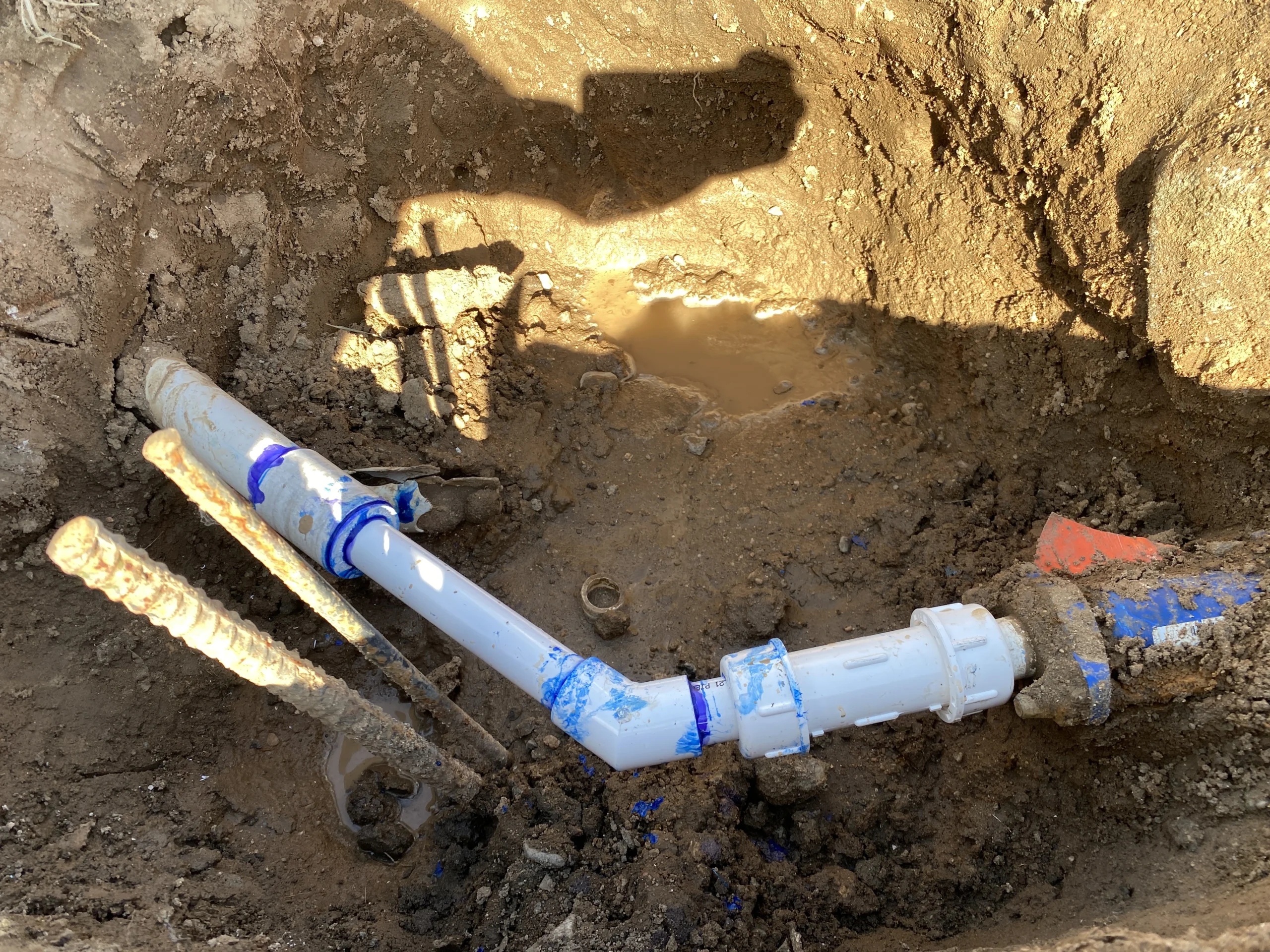 main water line repair in Victorville California