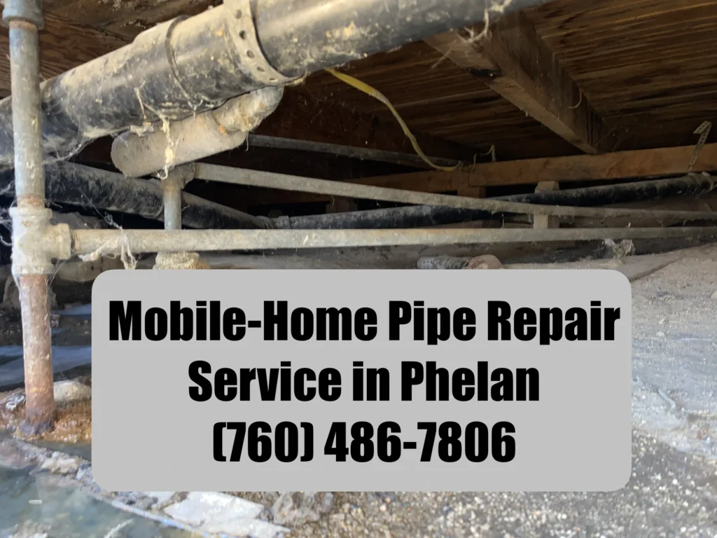 mobile-home pipe repair service in Phelan