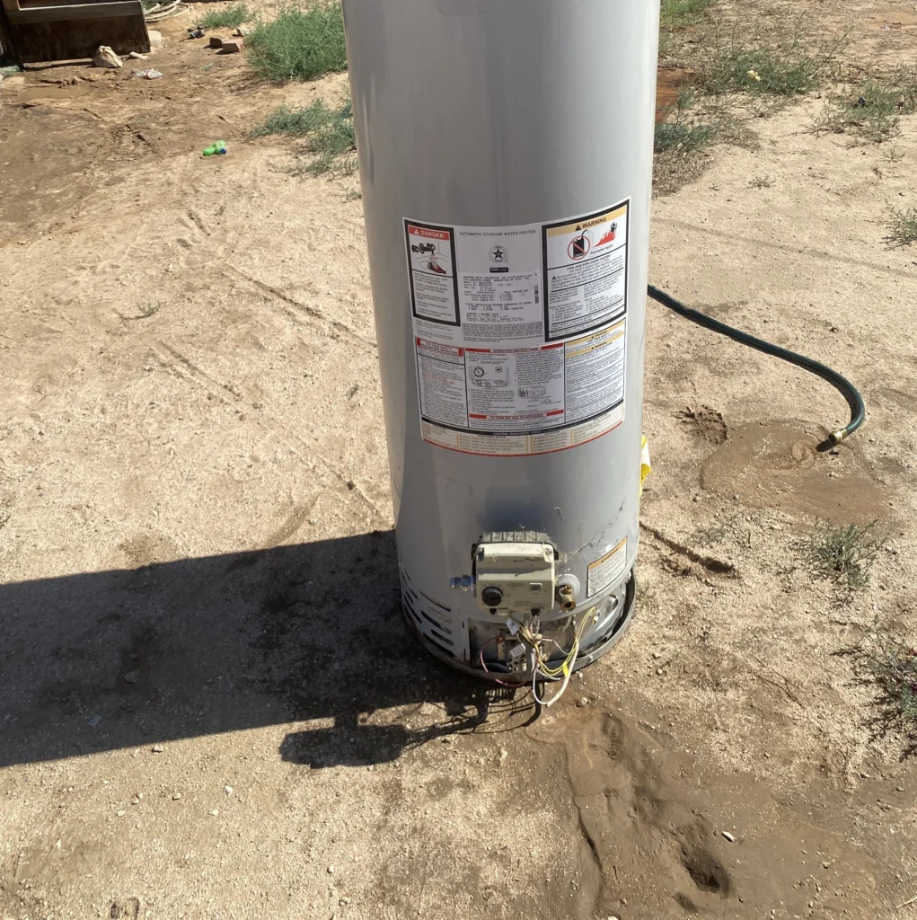 water heater installation in Helendale