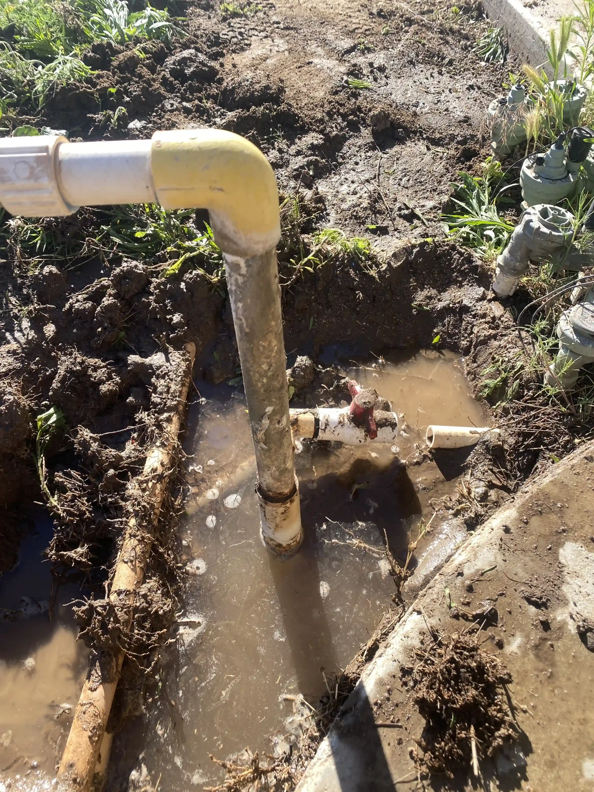 underground water pipe repair in Apple Valley CA