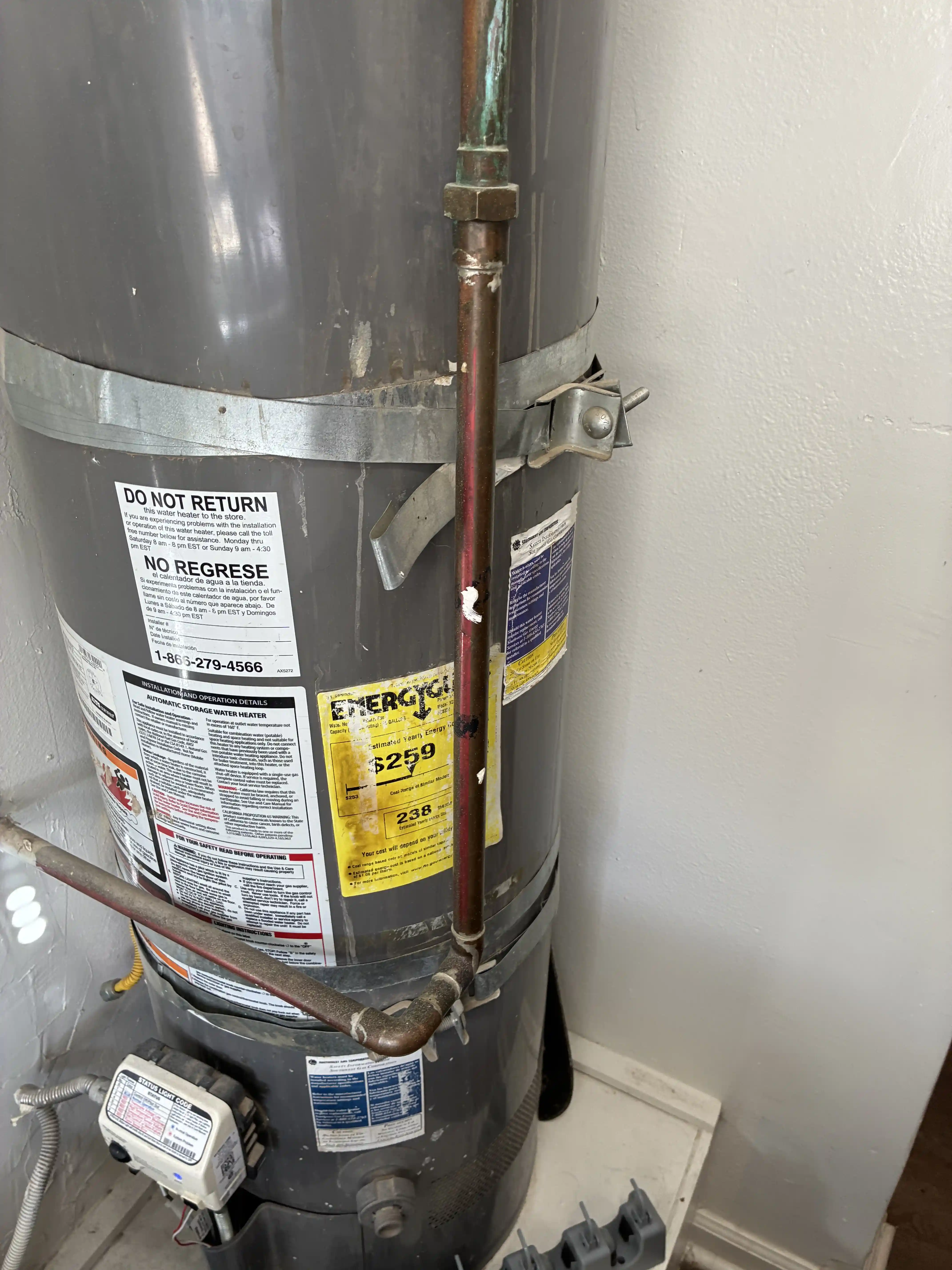 water heater replacement in Apple Valley CA