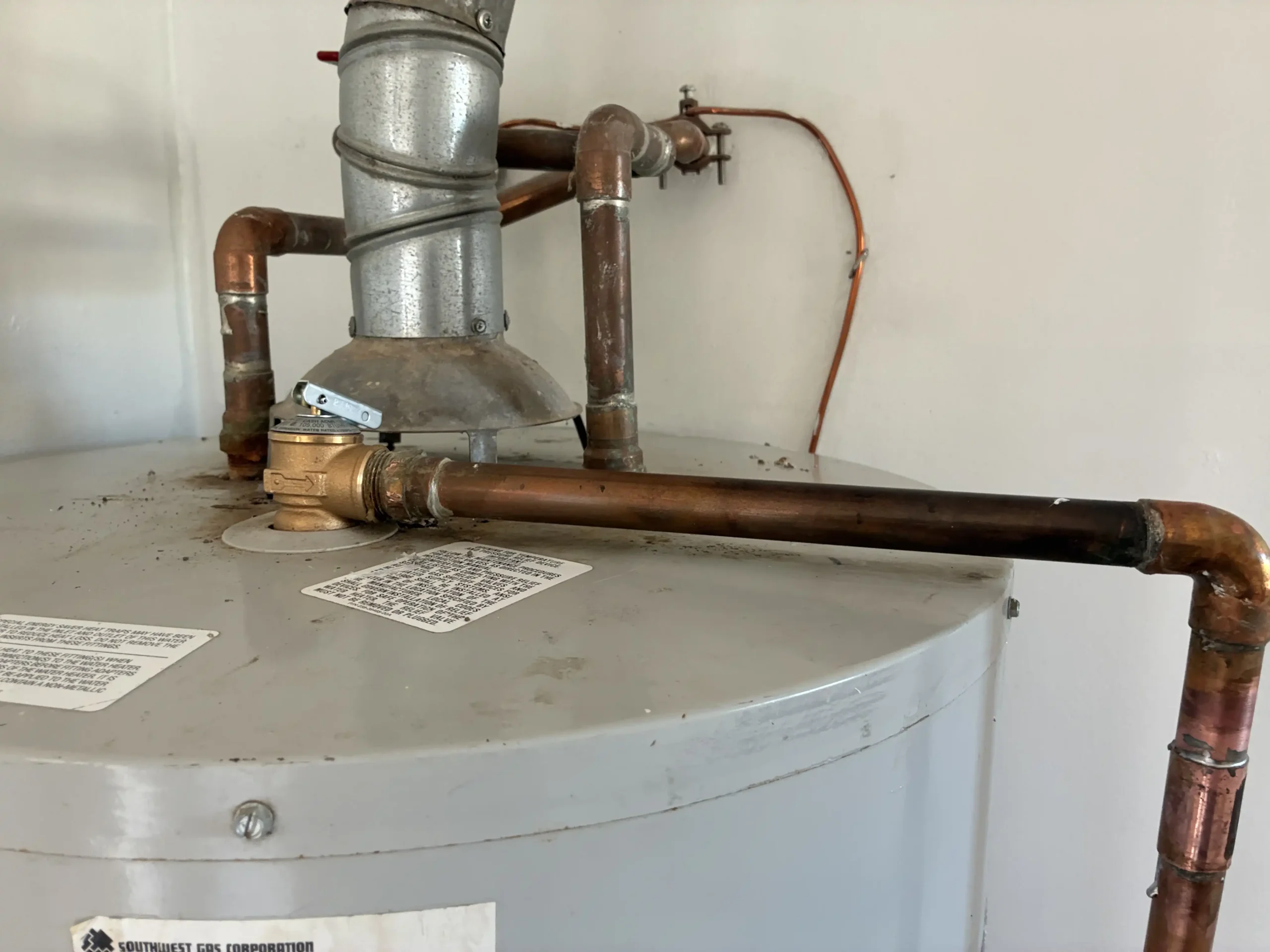 Leaking T&P Valve in Victorville