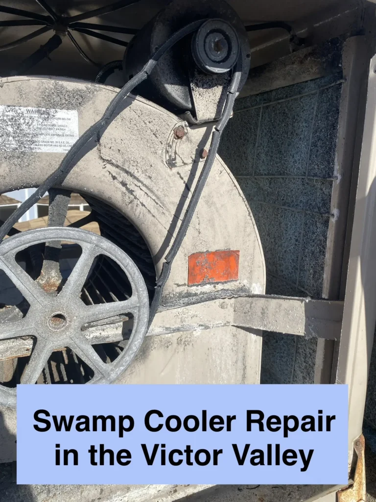 swamp cooler repair service in the Victor Valley